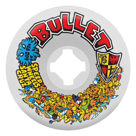 OJ Wheels -  Bullet Riot Vomits 97a Wheels- White