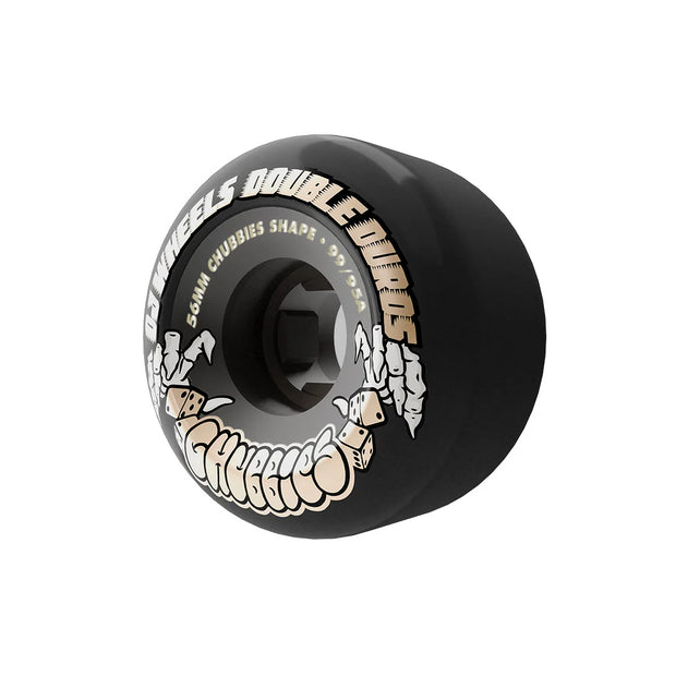 OJ Wheels - Double Duro Black Transparent Chubbies 99a/95a Wheels - 56mm - Board Of Missoula