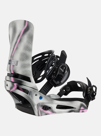 Burton - Cartel X RE:Flex Snowboard Bindings 2025 - Gray Pink