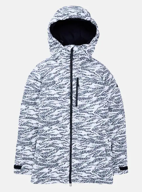 Burton - Loyil Down Jacket - Zebra Camo – Board Of Missoula Burton - Loyil Down Jacket - Zebra Camo – Board Of Missoula