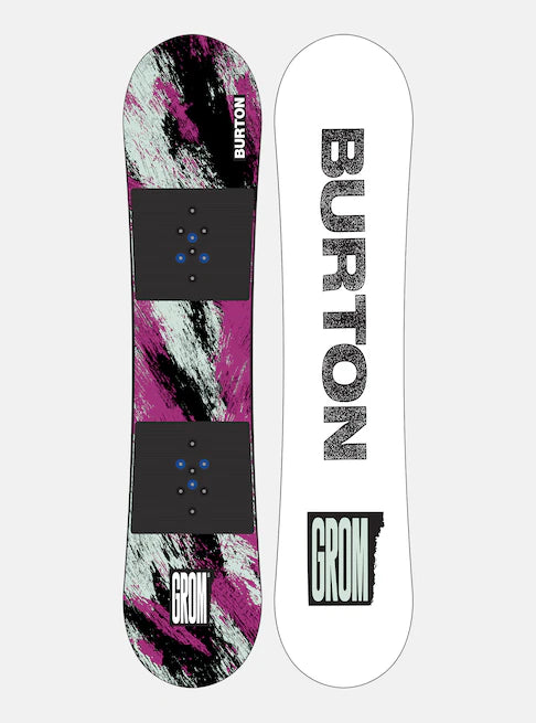 Burton GROM スノーボード Burton - Grom Snowboard 2026 - Purple / Teal