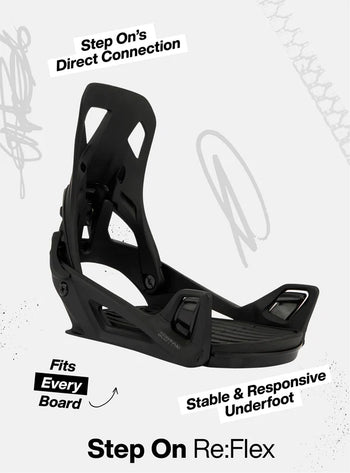 Burton - X Step On® Snowboard Bindings 2027 - Black