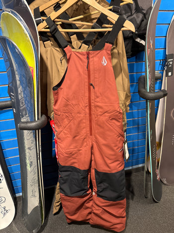 Volcom - Barkley Insulated Bib Overall - Henna
