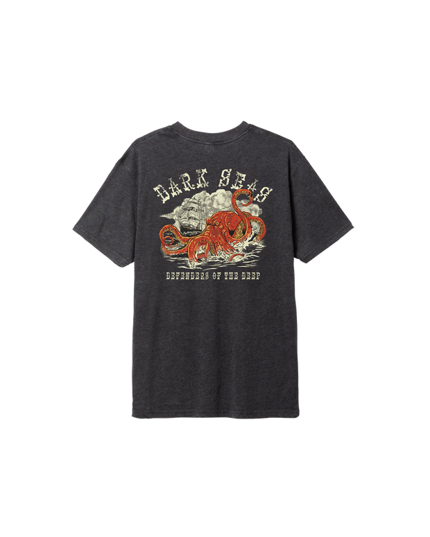 Dark Seas Division - Perilous Mineral T-Shirt - Heather Charcoal