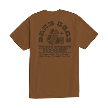 Dark Seas Division - Cinderblock T Shirt - Brown Sugar