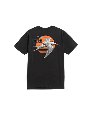 Dark Seas Division - Tern Bird T-Shirt - Black