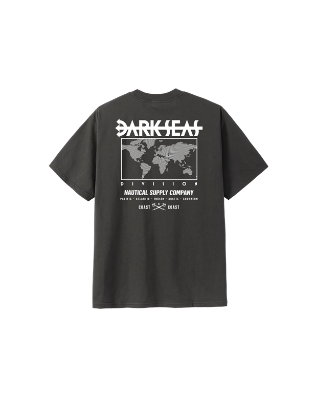 Dark Seas Division - Worldwide Heavyweight T-Shirt - Vintage Black