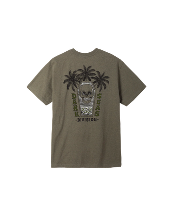 Dark Seas Division - Foremost T-Shirt - Heather Military Green