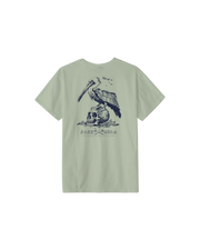 Dark Seas Division - Wharf Watcher T-Shirt - Fog Green