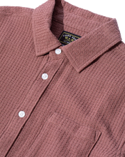 Dark Seas Division - Tonal Woven Shirt  - Rose