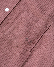 Dark Seas Division - Tonal Woven Shirt  - Rose