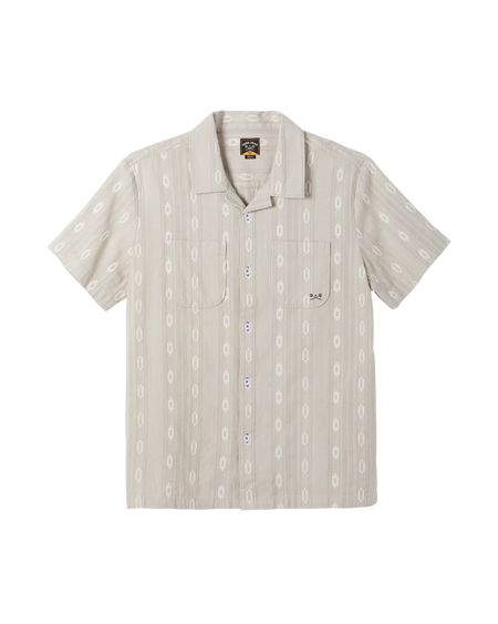 Dark Seas Division - Breezy Woven Button Up Shirt - Moss