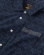 Dark Seas Division - Scales Woven Shirt - Navy