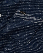 Dark Seas Division - Scales Woven Shirt - Navy