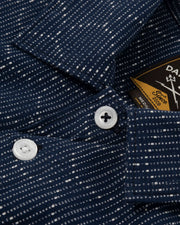 Dark Seas Division - Scales Woven Shirt - Navy