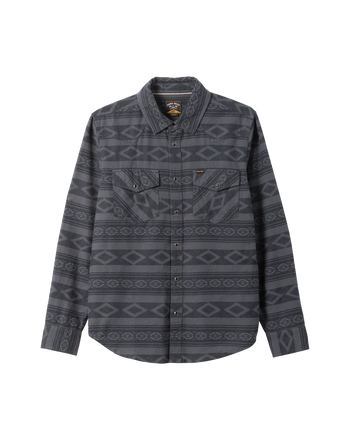 Dark Seas Division - Austin Woven Button Up Shirt - Indigo