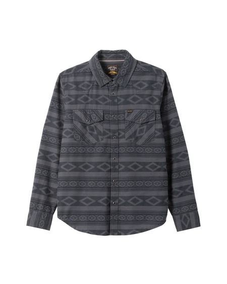 Dark Seas Division - Austin Woven Button Up Shirt - Indigo