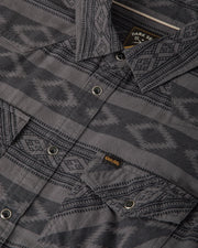 Dark Seas Division - Austin Woven Button Up Shirt - Indigo