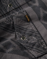 Dark Seas Division - Austin Woven Button Up Shirt - Indigo