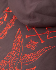 Dark Seas Division - Mesa Fleece Hoodie - Mauve