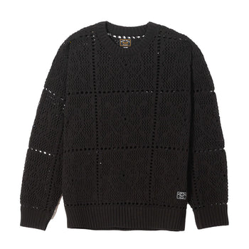 Dark Seas Division - Crochet Sweater - Black