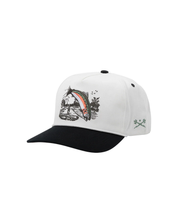 Dark Seas Division - Redband Hat - Off White / Black