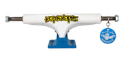 Independent - Stage 4 Pro Mark Gonzales Flat Standard Truck - White Blue