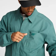 New Balance - Numeric Coaches Twill Jacket - Green - Board Of Missoula