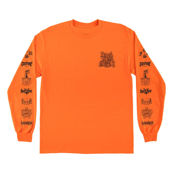Creature - Resurrection XX Long Sleeve T-Shirt - Safety Orange
