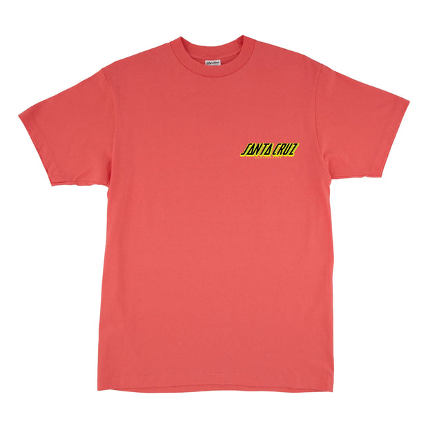 Santa Cruz - Roskopp Cruz Control T-Shirt - Coral – Board Of Missoula