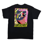 Santa Cruz - Roskopp Cruz Control T-Shirt - Black - Board Of Missoula