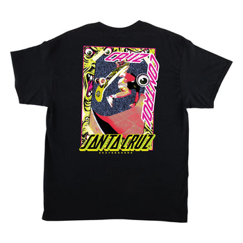 Santa Cruz - Roskopp Cruz Control T-Shirt - Black - Board Of Missoula