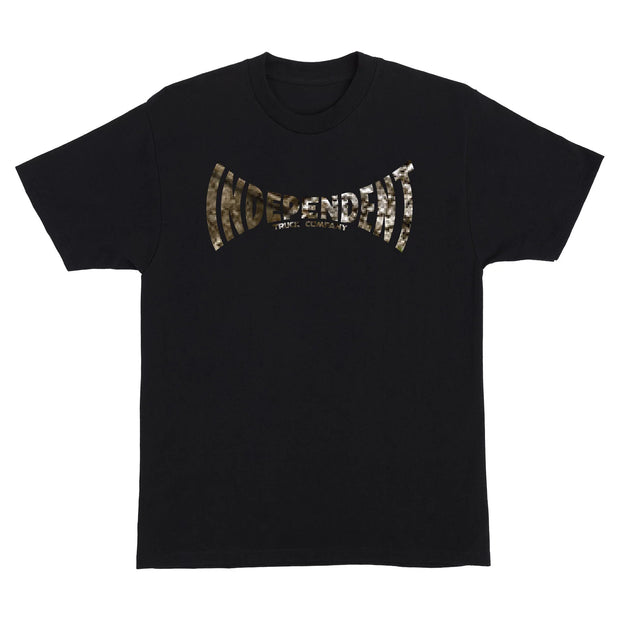 Independent - Span T-Shirt - Black / Realtree APX