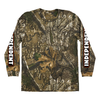 Independent - Bar Logo Long Sleeve T-Shirt - Realtree APX