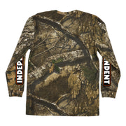 Independent - Bar Logo Long Sleeve T-Shirt - Realtree APX