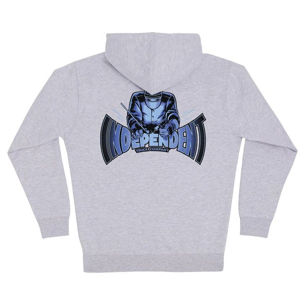 Independent - Manufactured Span Zip Hoodie - Grey Heather