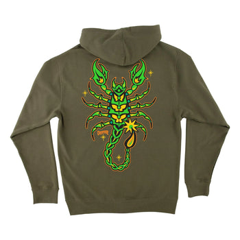 Creature -  Deadly Sands Zip Hoodie - Army