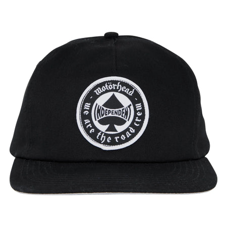 Independent - Motorhead Spade Snapback Hat - Black