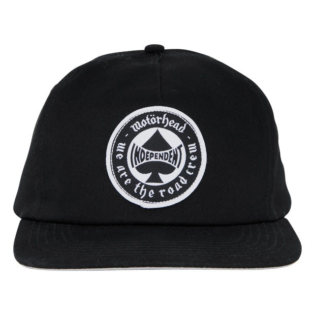 Independent - Motorhead Spade Snapback Hat - Black