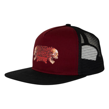 Creature - CanniBal Corpse Snapback Hat - Cardinal - Board Of Missoula