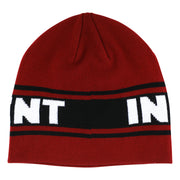 Independent - Bar Logo Beanie Skull Cap Hat - Red