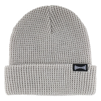 Independent - Built To Grind Waffle Beanie - Lt Grey