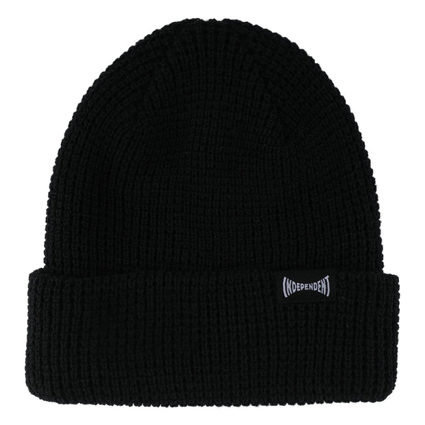 Independent - Built To Grind Waffle Beanie - Black