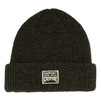 Creature - REV Support Beanie - Olive Heather