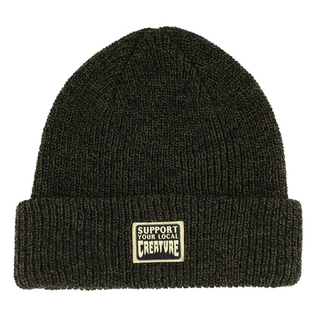 Creature - REV Support Beanie - Olive Heather