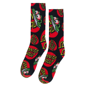 Santa Cruz - Beware Dot Crew Socks