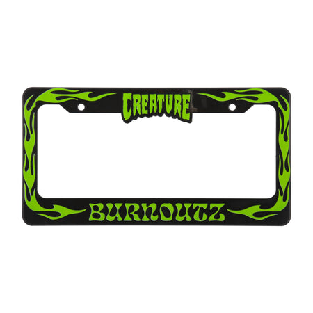 Creature - Burnoutz License Plate Frame