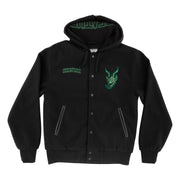 Creature - Drop Out Varsity Jacket - Black