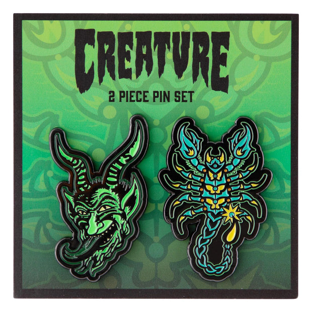 Creature - Hellion Pin Set - Green/Black
