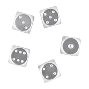 Independent - Bar Logo Dice Set - Silver